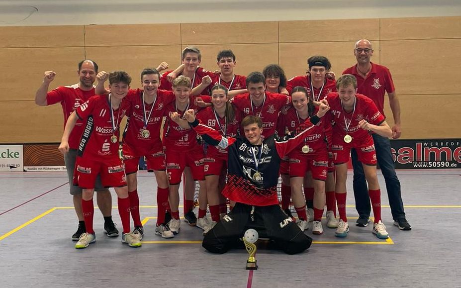 Red Hocks süddeutscher U17-Meister auf dem Großfeld